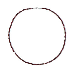Collier en argent et Grenat d'Inde