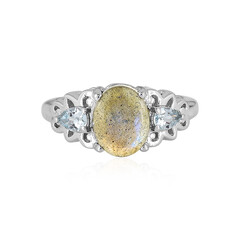 Bague en argent et Labradorite