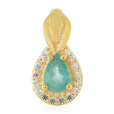 Pendentif en argent et Grandidierite