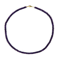 Collier en argent et Améthyste de Zambie (Riya)