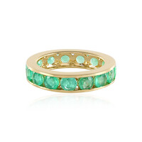 Bague en or et Emeraude de Russie