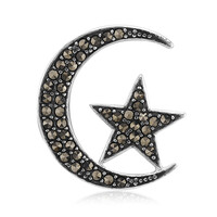 Pendentif en argent et Marcassite