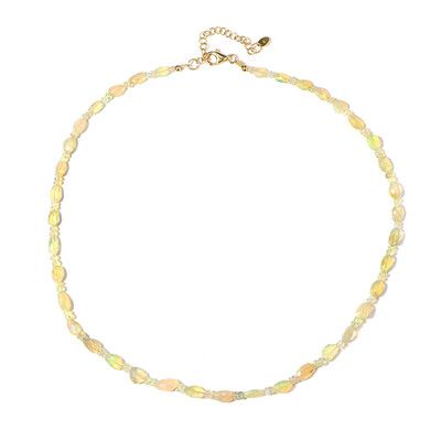 Collier en argent et Opale Welo