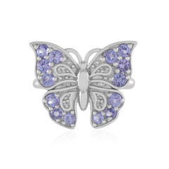 Bague en argent et Tanzanite