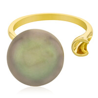 Bague en or et Perle de culture de Tahiti (TPC)