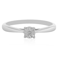 Bague en argent et Diamant I2 (H)
