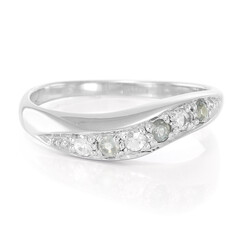 Bague en argent et Saphir de Tanzanie