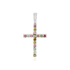 Pendentif en argent et Tourmaline