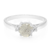 Bague en argent et Spectrolite