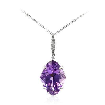 Collier en or et Améthyste
