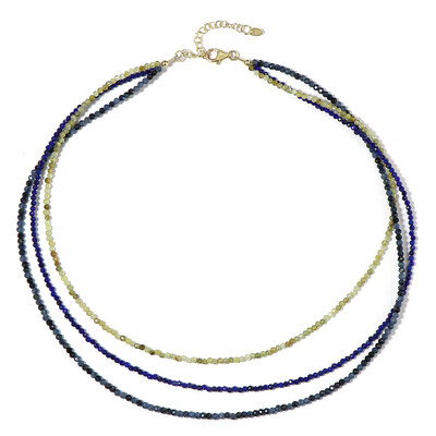 Collier en argent et Grenat grossulaire