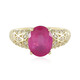 Bague en or et Saphir parme (de Melo)