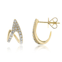 Boucles d'oreilles en or et Diamant I1 (H) (CIRARI)