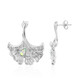 Boucles d'oreilles en argent et Opale Welo (MONOSONO COLLECTION)