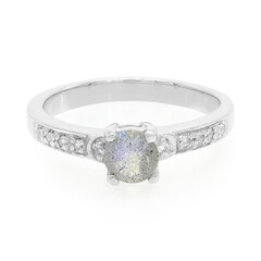 Bague en argent et Spectrolite