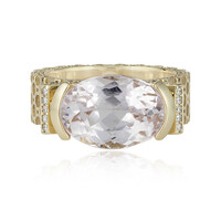 Bague en or et Kunzite (de Melo)