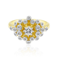 Bague en or et Diamant IF (D)