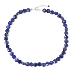 Collier en argent et Sodalite