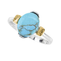 Bague en argent et Turquoise