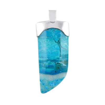 Pendentif en argent et Opale d'Atacama (Bali Barong)