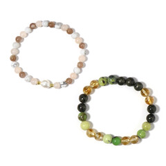 Bracelet et Perle blanche de culture d'eau douce (Riya)
