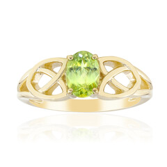 Bague en or et Sphène de Capelinha