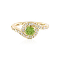 Bague en or et Grenat Démantoïde (AMAYANI)