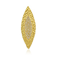 Pendentif en argent et Topaze blanche