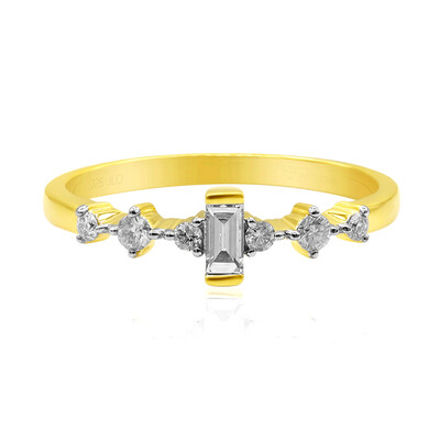 Bague en or et Diamant SI1 (G) (Annette)
