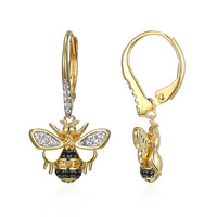 Boucles d'oreilles en argent et Topaze blanche