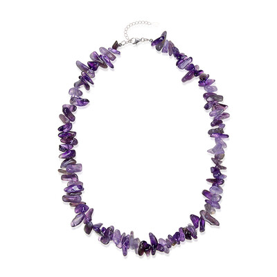 Collier en argent et Améthyste