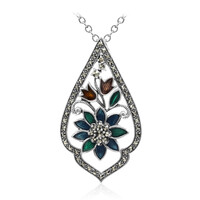 Collier en argent et Marcassite