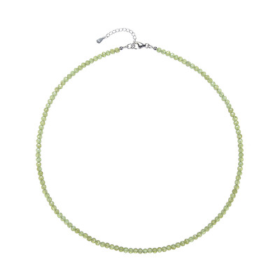 Collier en argent et Péridot