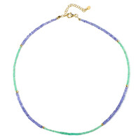 Collier en argent et Emeraude de Colombie