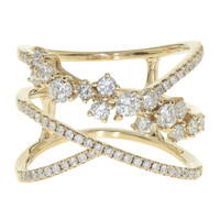 Bague en or et Diamant I1 (H) (CIRARI)
