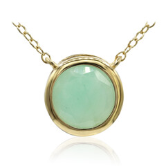 Collier en argent et Emeraude