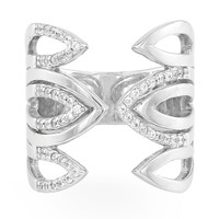 Bague en argent et Zircon