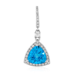 Pendentif en argent et Topaze de Marambaia