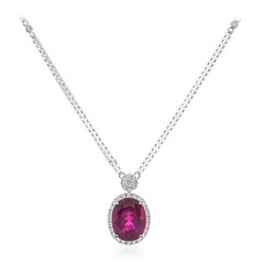 Collier en or et Rubellite AAA du Brésil (CIRARI)