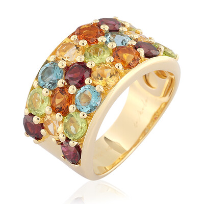 Bague en argent et Péridot (de Melo)