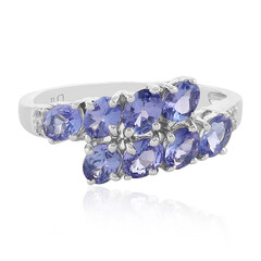 Bague en argent et Tanzanite