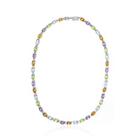 Collier en argent et Améthyste