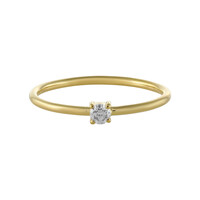 Bague en or et Diamant SI1 (H)