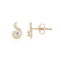 Boucles d'oreilles en or et Diamant SI1 (H)