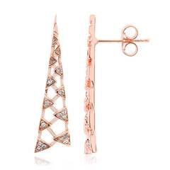Boucles d'oreilles en argent et Zircon (SAELOCANA)