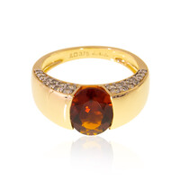 Bague en or et Citrine Madère (de Melo)
