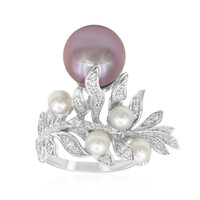 Bague en argent et Perle Ming (TPC)