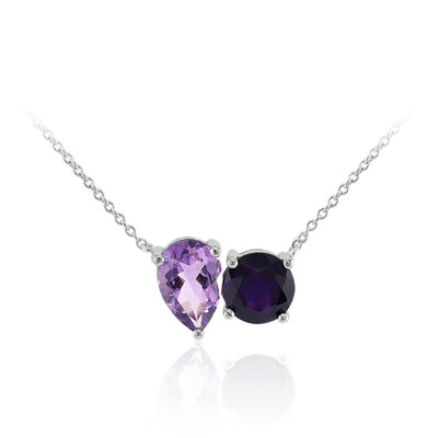 Collier en argent et Améthyste
