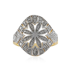 Bague en argent et Diamant I3 (I)