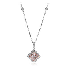 Collier en or et Diamant rose I1 (CIRARI)